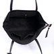 black shoulder purse